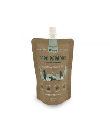 Winga pouch pork paradise perro
