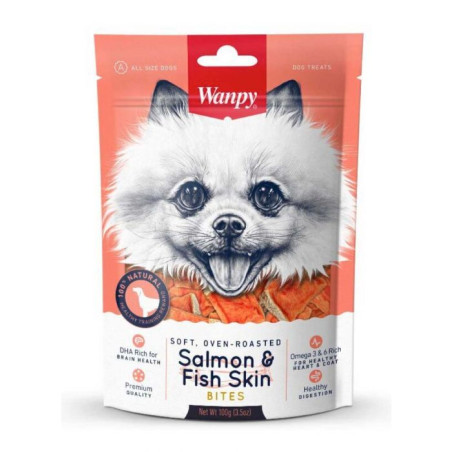 Snack Wanpy ''Bites'' Salmon y Escamas