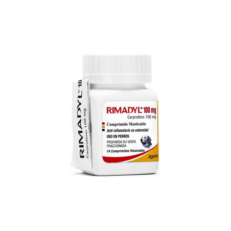 Rimadyl comprimido masticable 100mg