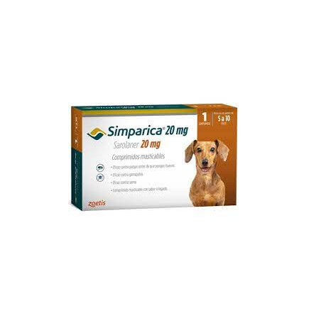 Simparica 5 a 10kg 1 comprimido