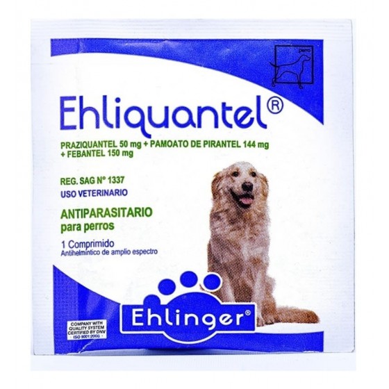 Ehliquantel hasta 10 kg