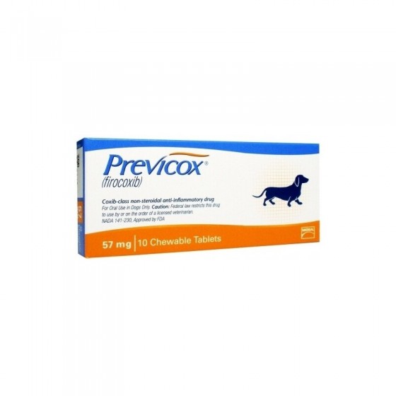 Previcox 57 mg 10 comprimidos
