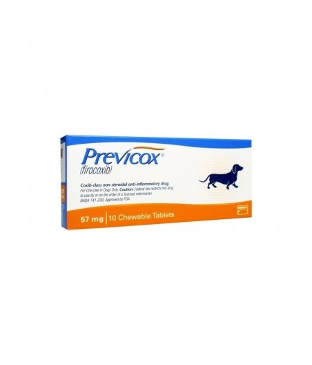 Previcox 57 mg 10 comprimidos