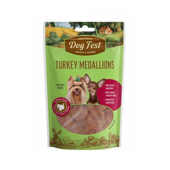 Dog Fest Turkey Medallions