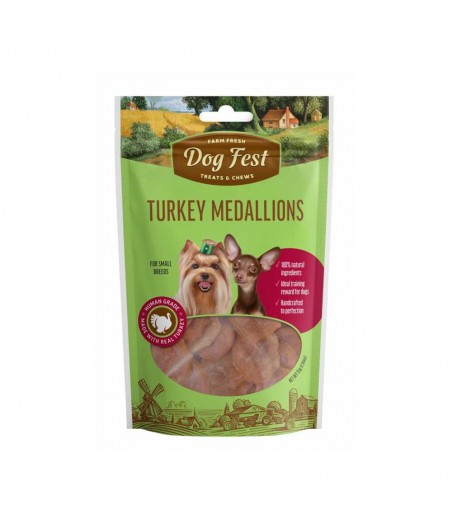 Dog Fest Turkey Medallions