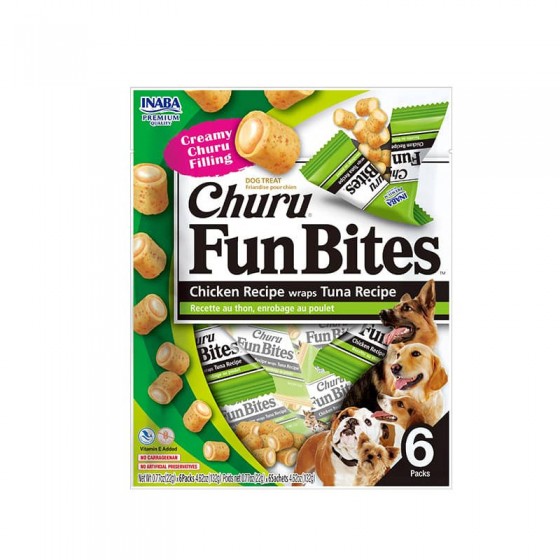 Churu fun bites para perros...