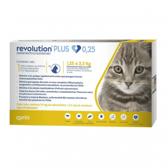 Revolution plus gato 1,25 a...