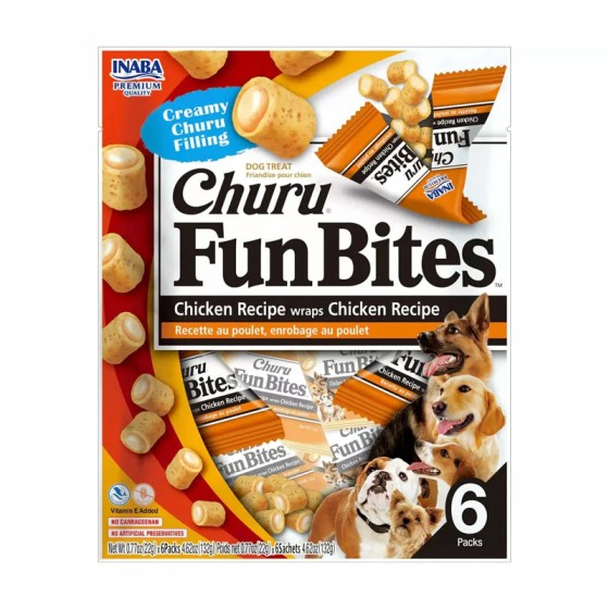 Churu fun bites para perros...