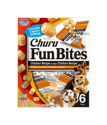 Churu fun bites para perros de pollo