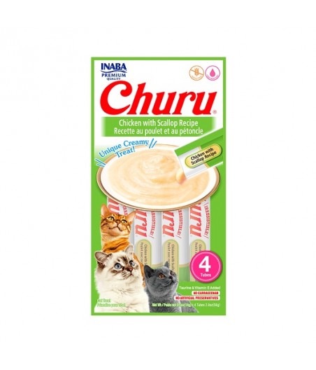Churu gato de pollo y ostión