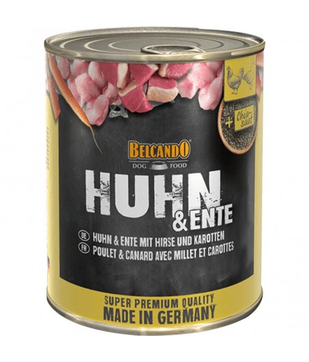 Belcando Huhn & Ente de pollo y pato con mijo y zanahoria 800Gr