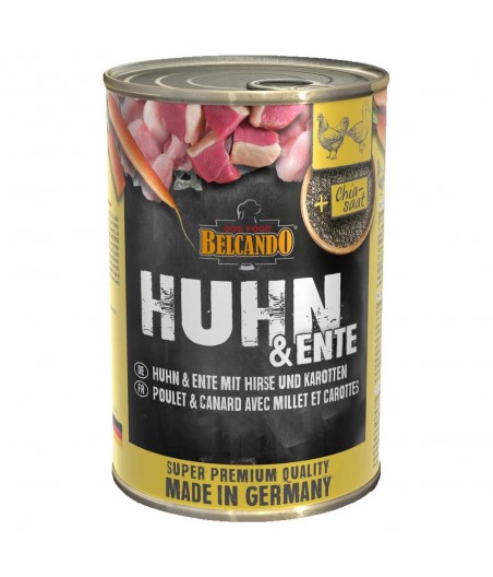 Belcando Huhn & Ente de pollo y pato con mijo y zanahoria 400Gr