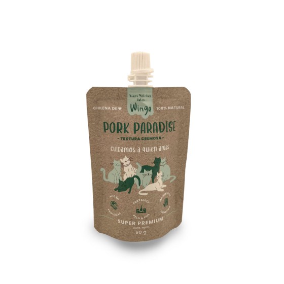 Winga pork paradise para gatos