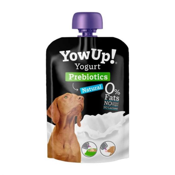 Yow Up! Yogurt natural con prebióticos para perro