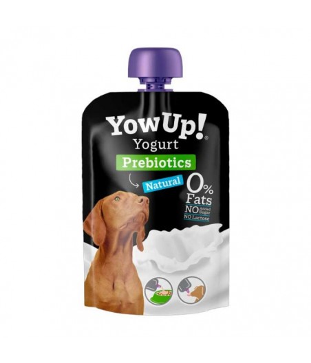 Yow Up! Yogurt natural con prebióticos para perro
