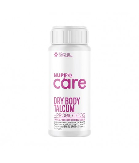 Nup! Pets Care Dry Body Talcum Probiotico