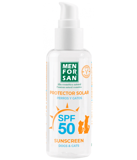 Protector solar Men for san